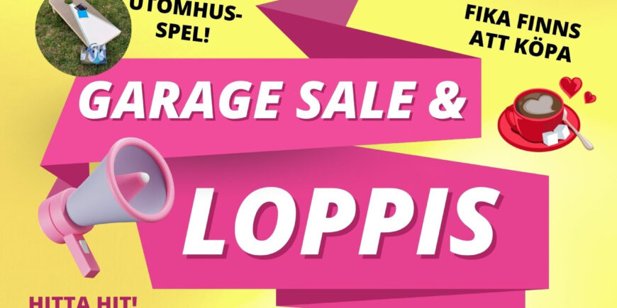 Loppis 27 maj 2023